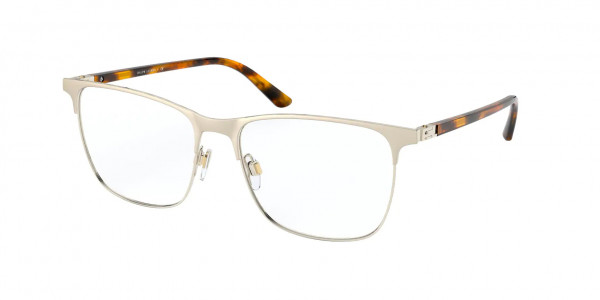Ralph Lauren RL5107 Eyeglasses, 9116 MATTE PALE GOLD (GOLD)