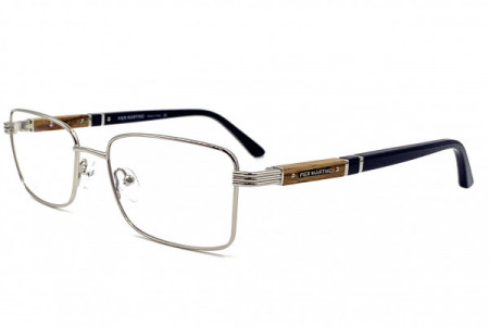 Pier Martino PM5784 Eyeglasses, C6 Silver Maple Blue