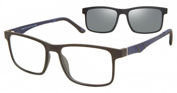 XXL ANDRETTI Eyeglasses, BLACK/BLUE