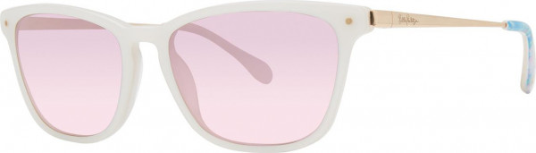 Lilly Pulitzer Martinique Sunglasses, White