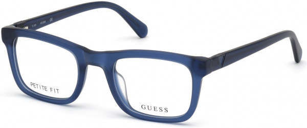 Guess GU50002 Eyeglasses, 091 - Matte Blue