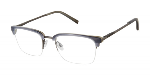 Geoffrey Beene G457 Eyeglasses, Grey/Gunmetal (GRY)