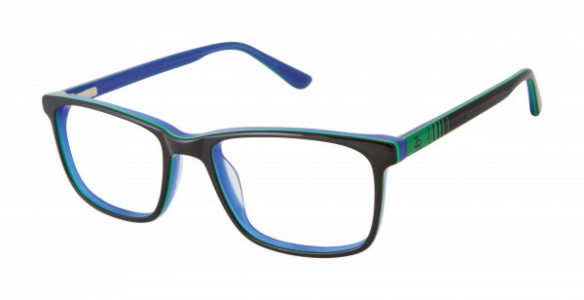 Zuma Rock ZR008 Eyeglasses, Black (BLK)