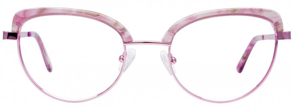 CHILL C7029 Eyeglasses, 030 - Light Pink Crystal Marbled