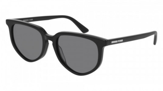 McQ MQ0251S Sunglasses, 001 - BLACK with SMOKE lenses