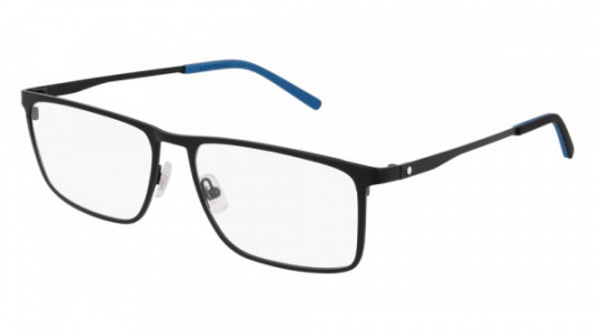 Montblanc MB0106O Eyeglasses, 004 - BLACK
