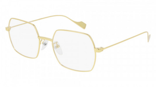 Balenciaga BB0090O Eyeglasses, 003 - GOLD