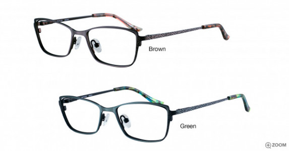 Karen Kane Yucca Eyeglasses, Brown