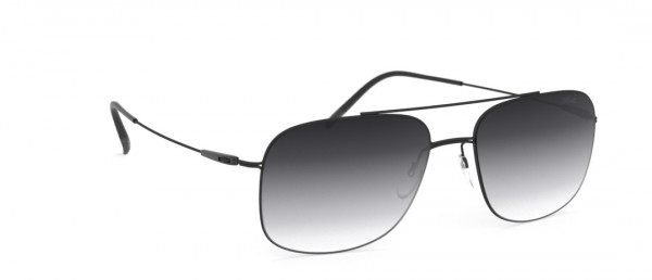 Silhouette Titan Breeze Collection 8716 Sunglasses, 9040 Classic Grey Gradient