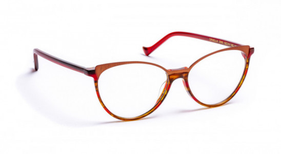 VOLTE FACE ORNELLA Eyeglasses, RED/COPPER (3060)