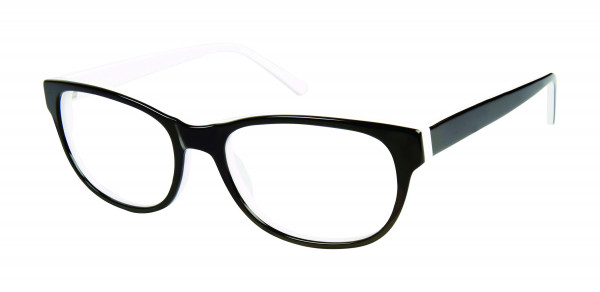 Value Collection 117 Caravaggio Eyeglasses, Black