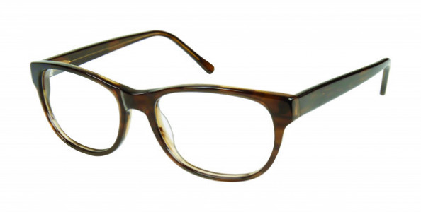 Value Collection 117 Caravaggio Eyeglasses, Brown