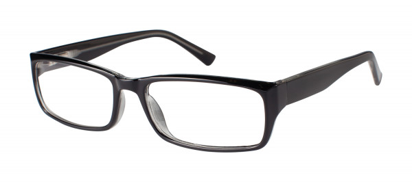 Value Collection 413 Caravaggio Eyeglasses, Black