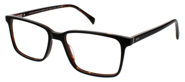 ClearVision EISENHOWER PARK Eyeglasses, Black Laminate