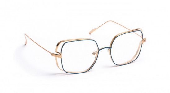 J.F. Rey JF2915 Eyeglasses, BLUE DUCK / BRUSHED PINK GOLD (2555)