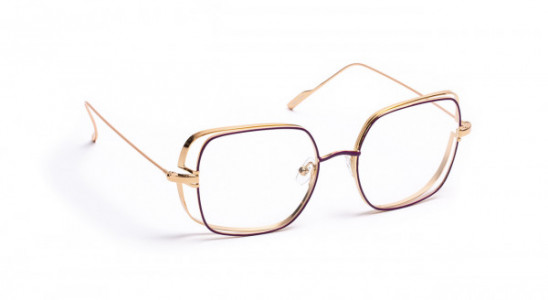 J.F. Rey JF2915 Eyeglasses, PLUM / SHINY PINK GOLD (7555)