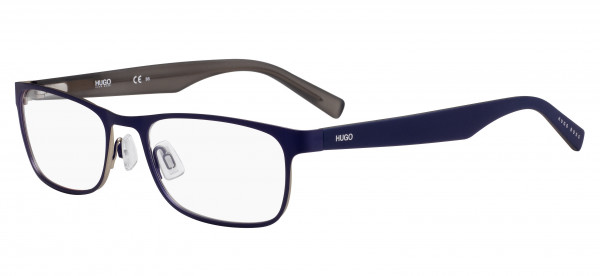 HUGO Hugo 0209 Eyeglasses, 04NZ Matte Blue Gray
