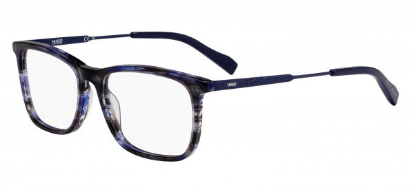HUGO Hugo 0307 Eyeglasses, 0AVS Striped Blue