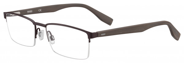 HUGO Hugo 0324 Eyeglasses, 02X0 Matte Brown Wood