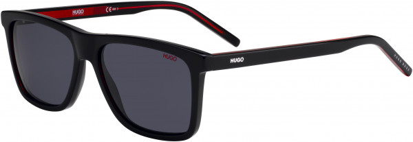 HUGO Hugo 1003/S Sunglasses, 0OIT Black Redgd