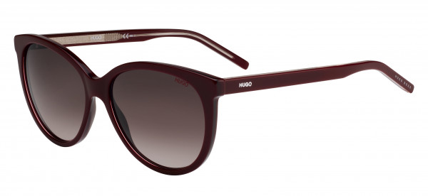 HUGO Hugo 1006/S Sunglasses, 00T5 Burgundy Pink