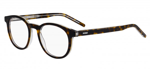 HUGO Hugo 1007 Eyeglasses, 0KRZ Havana Crystal