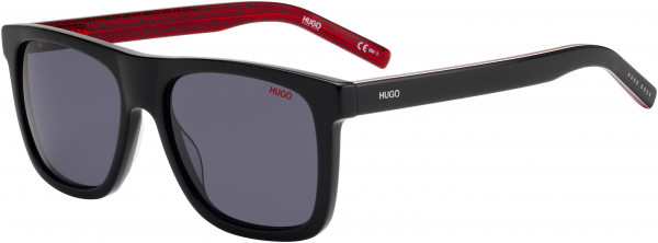 HUGO Hugo 1009/S Sunglasses, 0OIT Black Redgd