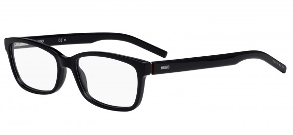 HUGO Hugo 1016 Eyeglasses, 0OIT Black Redgd