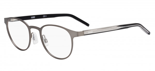 HUGO Hugo 1030 Eyeglasses, 0R80 Semi Matte Dark Ruthenium