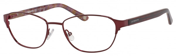 Liz Claiborne Liz Claiborne 639 Eyeglasses, 0LHF Opal Burgundy