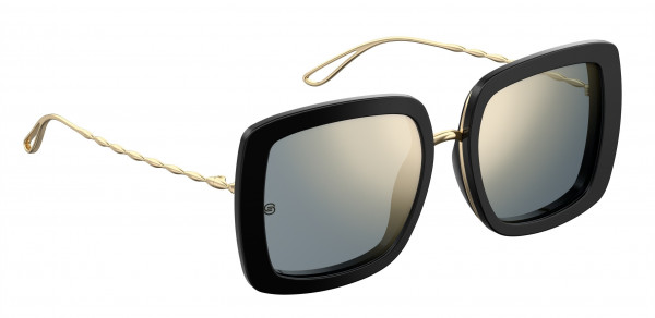 Elie Saab Elie Saab 009/S Sunglasses, 02M2 Black Gold