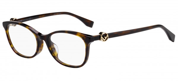 Fendi Fendi 0337/F Eyeglasses, 0086 Dark Havana