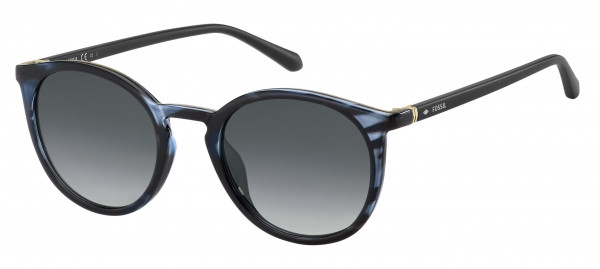 Fossil Fossil 3092/S Sunglasses, 038I Blue Horn