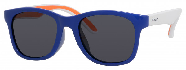 Polaroid Core Polaroid 8001/S Sunglasses, 0T20 Blue Orange