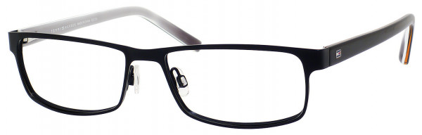 Tommy Hilfiger T. Hilfiger 1127 Eyeglasses, 059G Matte Black / White Gray
