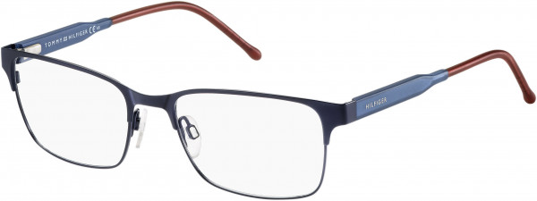 Tommy Hilfiger T. Hilfiger 1396 Eyeglasses, 0R1W Matte Blue Bl