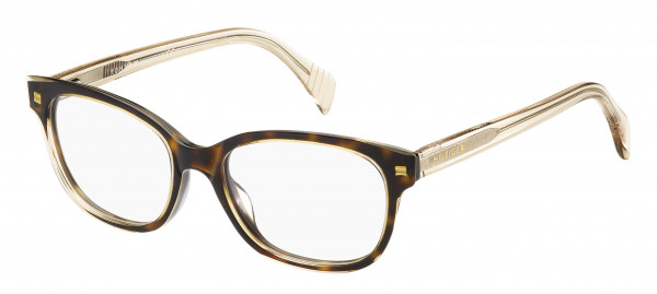 Tommy Hilfiger T. Hilfiger 1439 Eyeglasses, 0KY1 Yellow Havana Begi