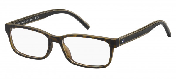 Tommy Hilfiger T. Hilfiger 1495 Eyeglasses, 0G1U Olive Havana