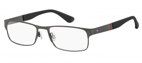 Tommy Hilfiger T. Hilfiger 1523 Eyeglasses, 0R80 Semi Matte Dark Ruthenium