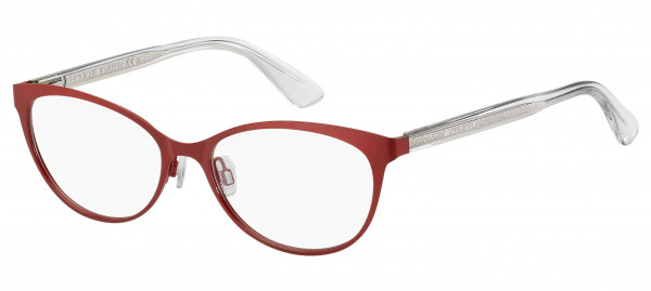 Tommy Hilfiger T. Hilfiger 1554 Eyeglasses, 0C9A Red