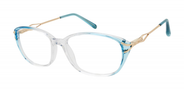 Value Collection 114 Caravaggio Eyeglasses, Blue