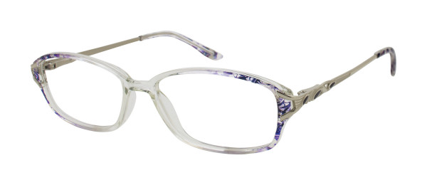 Value Collection 129 Caravaggio Eyeglasses, Purple