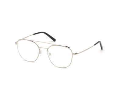 Bally BY5005-D Eyeglasses, 016 - Shiny Palladium, Shiny Black Temple Tips