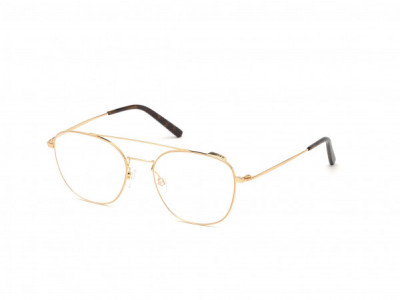 Bally BY5005-D Eyeglasses, 030 - Shiny Endura Gold, Shiny Classic Dark Havana Temple Tips