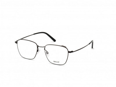 Bally BY5010-D Eyeglasses, 001 - Shiny Black, Shiny Black Temple Tips