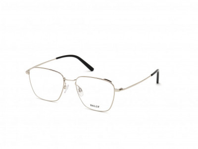 Bally BY5010-D Eyeglasses, 016 - Shiny Palladium, Shiny Black Temple Tips