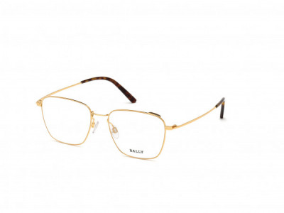 Bally BY5010-D Eyeglasses, 030 - Shiny Endura Gold, Classic Dark Havana