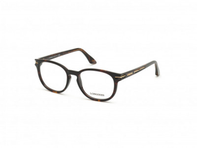 Longines LG5009-H Eyeglasses, 052 - Shiny Dark Havana, Shiny Pale Gold