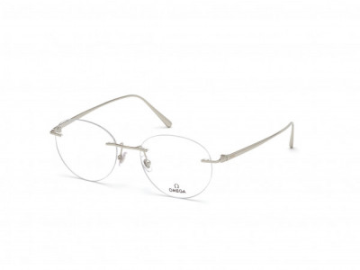 Omega OM5008-H Eyeglasses, 016 - Shiny Palladium