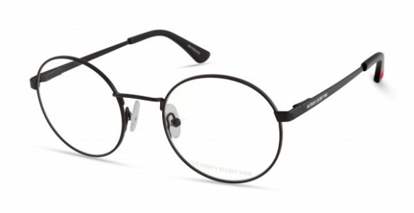 Pink PK5011 Eyeglasses, 001 - Black W/ Heart Temple, Black Tips